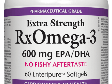 Natural Factors RxOmega-3 Factors, Extra Strength, 60 softgels Fashion