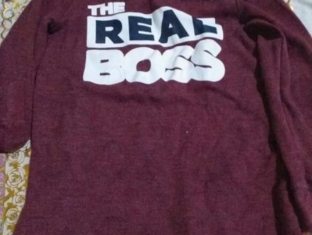 the real boss longsleeve  5Tsize kids clothes For Sale