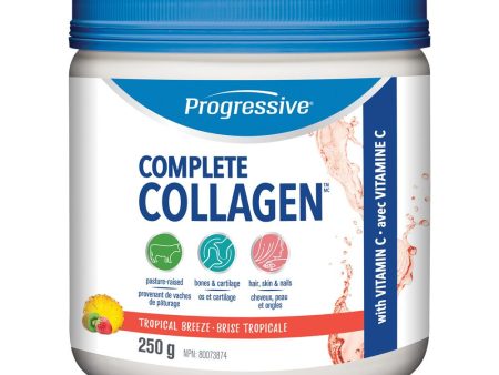 Progressive Complete Collagen Tropical Breeze, 250g For Cheap