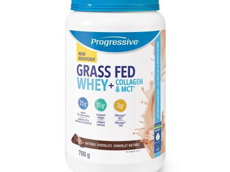 Progressive Grass Fed Whey + Collagen & MCT Chocolate, 700g Sale