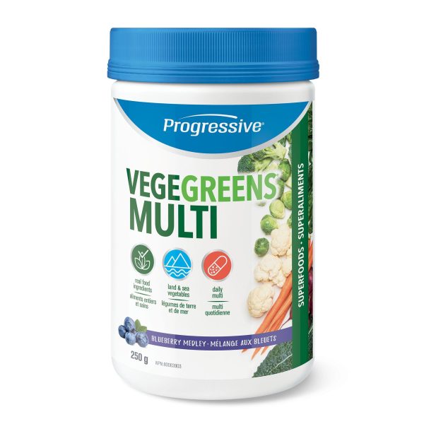 Progressive VegeGreens Multi Blueberry Medley, 250g Online