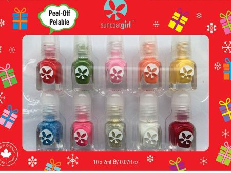 【clearance】Suncoat Magic Mini Mani, Holiday Gift Set, 10PK Online now