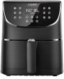 COSORI Air Fryer (100 Recipes Book) 1500W Electric Hot Oven Oilless Cooker, 11 Presets Preheat & Shake Reminder, LED Touch Screen, Nonstick Basket, 3.7 QT, Digital-Black on Sale