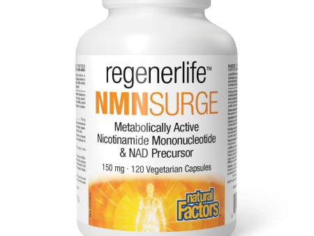 Natural Factors RegenerLife™ NMNSurge, 120 vcaps Fashion