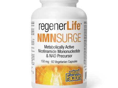 Natural Factors RegenerLife™ NMNSurge, 60 vcaps Fashion