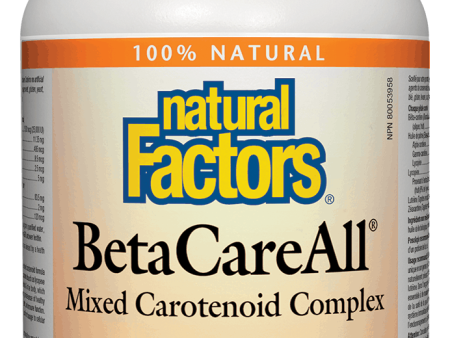 Natural Factors BetaCareAll , 180 softgels For Sale