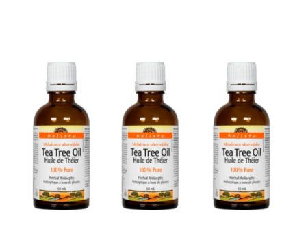 3 x Holista Tea Tree Oil 100% Pure, 50 ml Bundle Online now