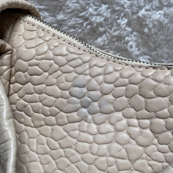 Vince Camuto Convertible Lamb Leather Pleated Tote Bag, Steph, Seashell Supply