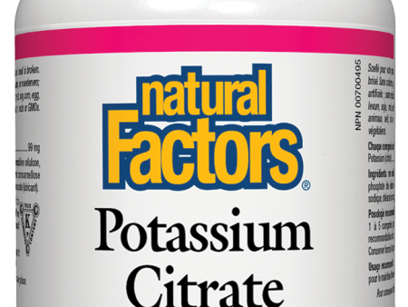 Natural Factos Potassium Citrate 99 mg, 90 Tablets Online Sale