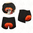 Unisex Black Bicycle Cycling Pants Solid Cosplay Comfortable Underwear Sponge Discount