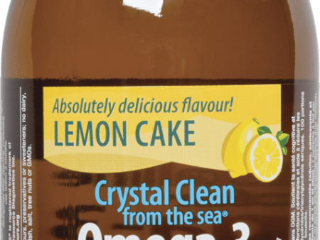 Webber Naturals Crystal Clean Omega-3, Lemon Cake, 500mL on Sale