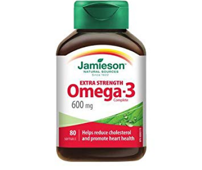 Jamieson Extra Strength Omega-3 600mg softgels Fashion