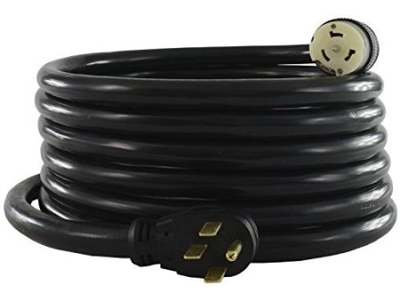 Conntek 1450SS2-15 50 Amp Temp Power Generator Cord, 15 Feet, Black Online