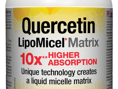 Natural Factors Quercetin LipoMicel Matrix 120 softgels Fashion