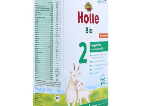 Holle Goat Stage 2 Organic Follow-On Infant Milk Formula Supply