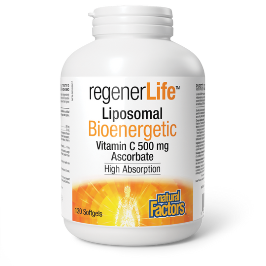 Natural Factors RegenerLife Liposomal Bioenergetic Vitamin C, 120 softgels Online now