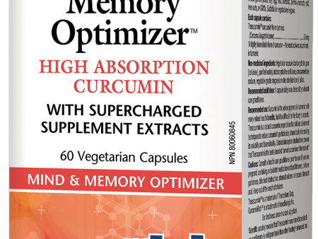 Natural Factors Memory Optimizer High Absorption Curcumin 60 Vegetarian capsules Fashion