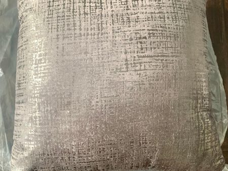 Inspire Me! Home Decor 18”x18” Decorative Throw Pillow, Gray Fashion