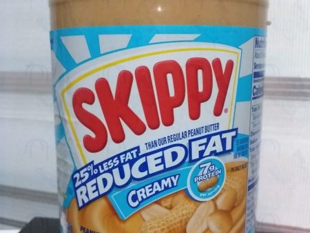 Skippy 25% less Fat Reduced Fat Creamy Peanut Butter 2LB(1.13KG)  Fashion