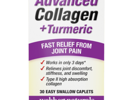 Webber Naturals Advanced Collagen + Turmeric, 30 caps Online