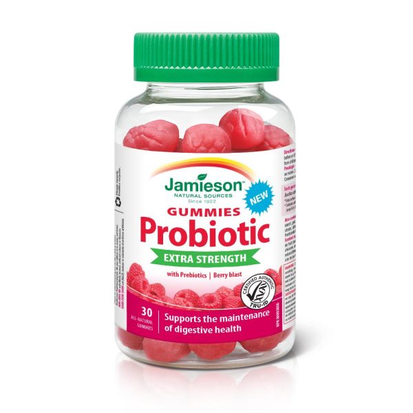 Jamieson Extra Strength Probiotic Gummies, 30 gummies Online now