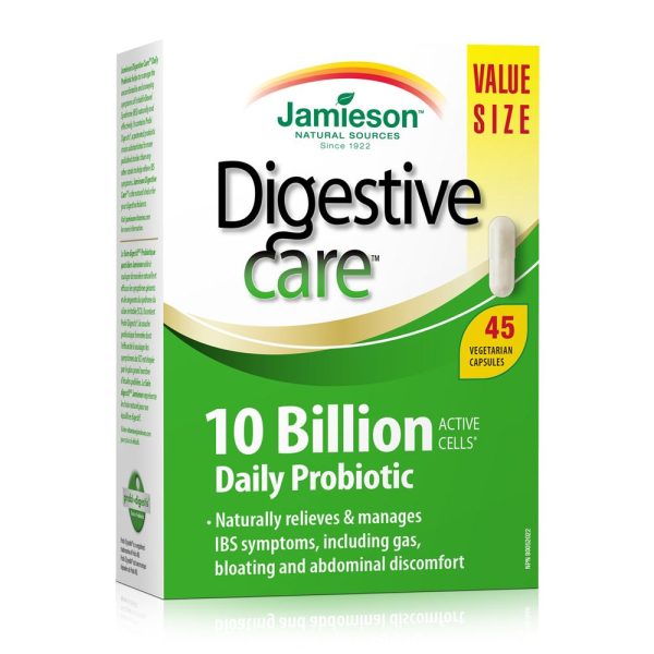 Jamieson Digestive Care Daily Relief 10 Billion, 45 caps Cheap