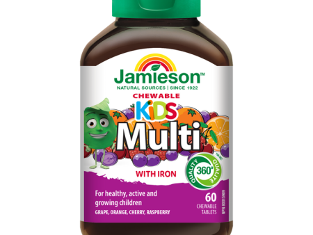 Jamieson Kids Chewable Multi 60 tablets For Cheap