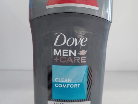 Dove Men+Care Long Lasting Antiperspirant Deodorant Stick, Clean Comfort, 2.7 oz Supply