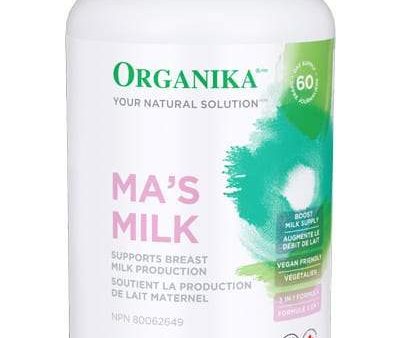 Organika Ma s Milk 120 vegetarian capsules Discount