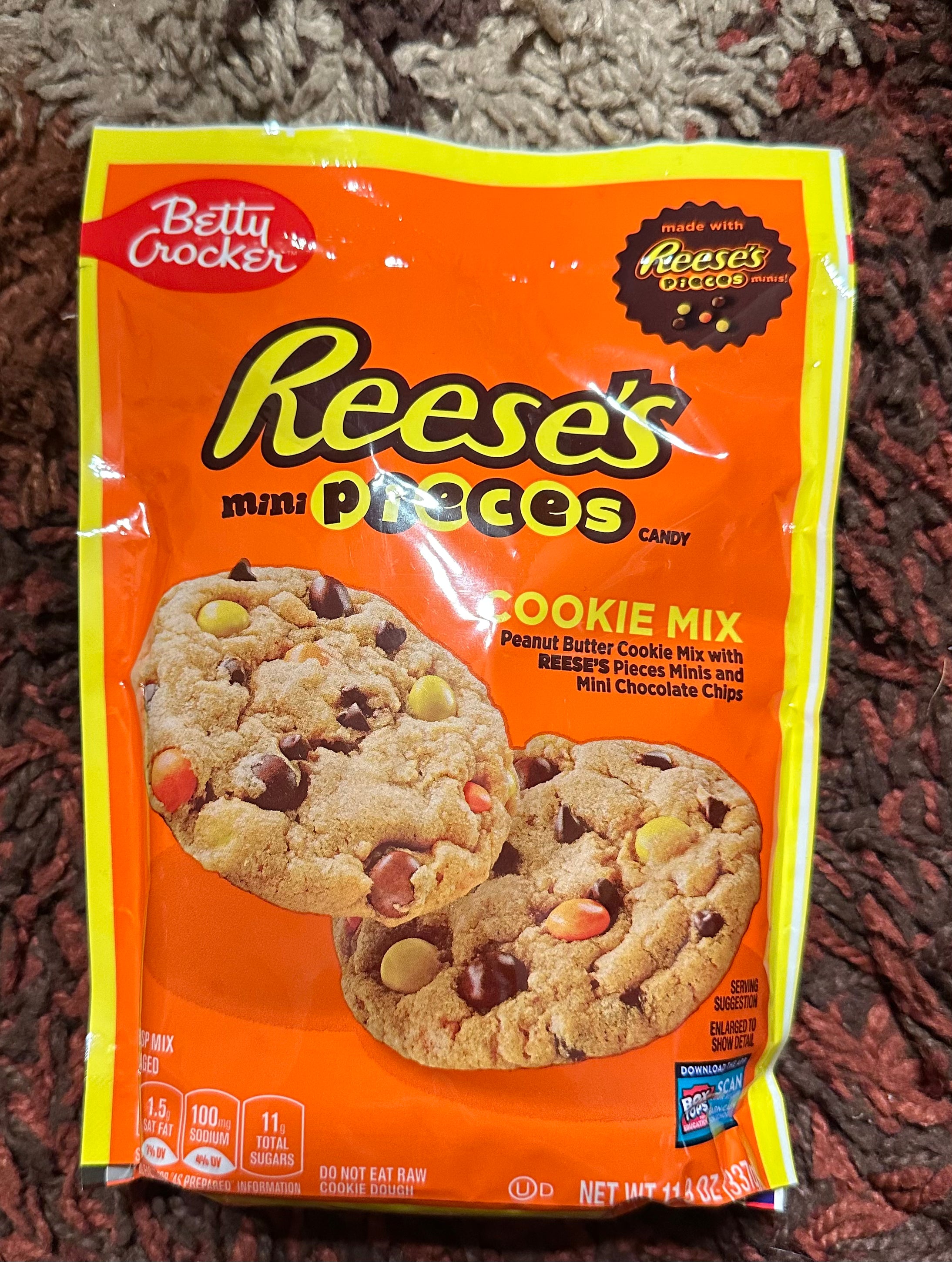 Betty Crocker REESE S PIECES Cookie Mix, 11.9 Oz(337g) Cheap